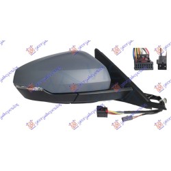 ΚΑΘΡΕΦΤΗΣ ΗΛΕΚΤΡΙΚΟΣ ΘΕΡΜΑΙΝΟΜΕΝΟΣ ΗΛΕΚΤΡΙΚΑ ΑΝΑΚΛΙΝΟΜΕΝΟΣ ΒΑΦΟΜΕΝΟΣ ΜΕ ΜΝΗΜΗ (ΜΕ ΦΛΑΣ & BLIS) (14 PIN (CONVEX GLASS) - Δεξιά