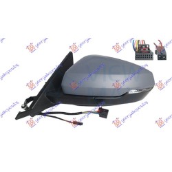 ΚΑΘΡΕΦΤΗΣ ΗΛΕΚΤΡΙΚΟΣ ΘΕΡΜΑΙΝΟΜΕΝΟΣ ΗΛΕΚΤΡΙΚΑ ΑΝΑΚΛΙΝΟΜΕΝΟΣ ΒΑΦΟΜΕΝΟΣ (ΜΕ ΦΛΑΣ & BLIS) 10 PIN (ASPHERICAL GLASS) - Αριστερά