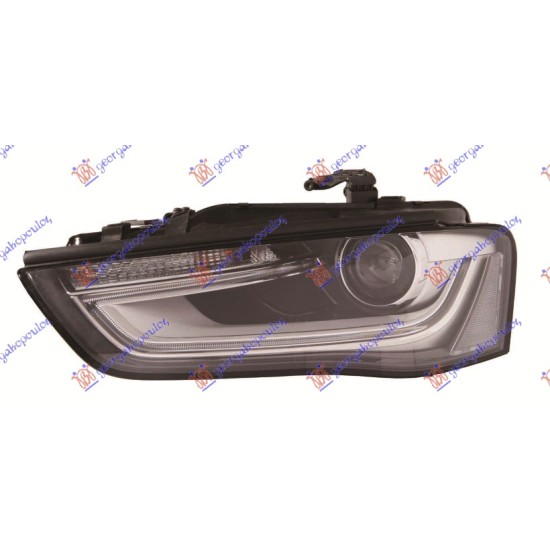 ΦΑΝΟΣ ΕΜΠΡΟΣ Bi XENON ΜΕ ΦΩΣ ΗΜΕΡΑΣ LED (ΜΕ ΜΟΤΕΡ) (Ε) (TYC) - Αριστερά