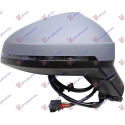 ΚΑΘΡΕΦΤΗΣ ΗΛΕΚΤΡΙΚΟΣ ΘΕΡΜΑΙΝΟΜΕΝΟΣ ΒΑΦΟΜΕΝΟΣ (ΜΕ ΦΛΑΣ) 8 PIN (ASPHERICAL GLASS) - Δεξιά