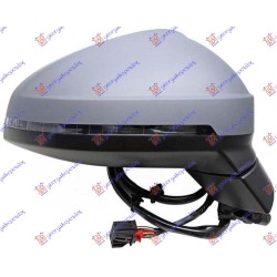 ΚΑΘΡΕΦΤΗΣ ΗΛΕΚΤΡΙΚΟΣ ΘΕΡΜΑΙΝΟΜΕΝΟΣ ΗΛΕΚΤΡΙΚΑ ΑΝΑΚΛΙΝΟΜΕΝΟΣ & ΜΕ ΜΝΗΜΗ ΒΑΦΟΜΕΝΟΣ (ΜΕ ΦΛΑΣ) 15 PIN (ASPHERICA GLASS) - Δεξιά