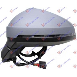 ΚΑΘΡΕΦΤΗΣ ΗΛΕΚΤΡΙΚΟΣ ΘΕΡΜΑΙΝΟΜΕΝΟΣ ΗΛΕΚΤΡΙΚΑ ΑΝΑΚΛΙΝΟΜΕΝΟΣ & ΜΕ ΜΝΗΜΗ ΒΑΦΟΜΕΝΟΣ (ΜΕ ΦΛΑΣ) 15 PIN (ASPHERICA GLASS) - Αριστερά