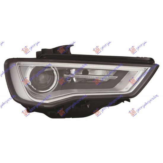 ΦΑΝΟΣ ΕΜΠΡΟΣ Bi-XENON ΜΕ ΦΩΣ ΗΜΕΡΑΣ LED (Ε) (DEPO) - Δεξιά