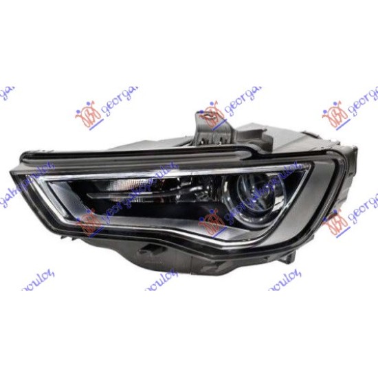 ΦΑΝΟΣ ΕΜΠΡΟΣ Bi-XENON ΦΥΜΕ ΜΕ ΦΩΣ ΗΜΕΡΑΣ LED (HELLA) - Αριστερά