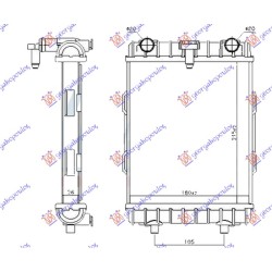 ΨΥΓΕΙΟ ΒΟΗΘΗΤΙΚΟ 2.0 TFSi - S3 ΒΕΝΖΙΝΗ (215x180x26) ΨΥΓΕΙΟ ΒΟΗΘΗΤΙΚΟ 2.0 TFSi - S3 ΒΕΝΖΙΝΗ (215x180x26)