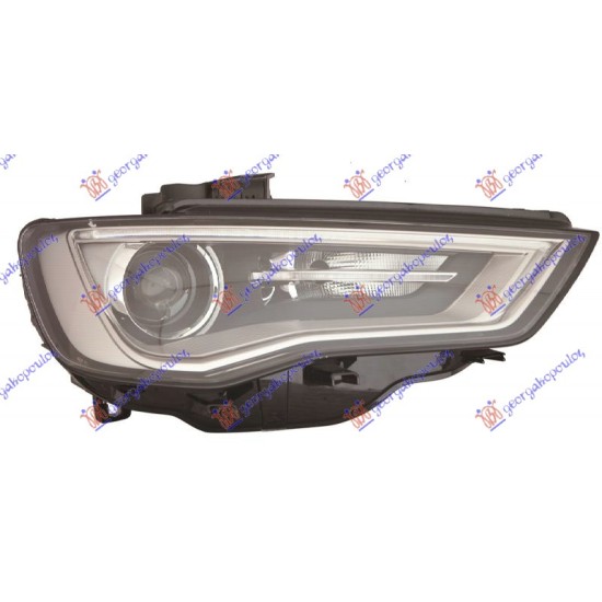 ΦΑΝΟΣ ΕΜΠΡΟΣ Bi-XENON ΜΕ ΦΩΣ ΗΜΕΡΑΣ LED ΓΚΡΙ ΑΝΟΙΧΤΟ (CABRIO) (Ε) (DEPO) - Δεξιά