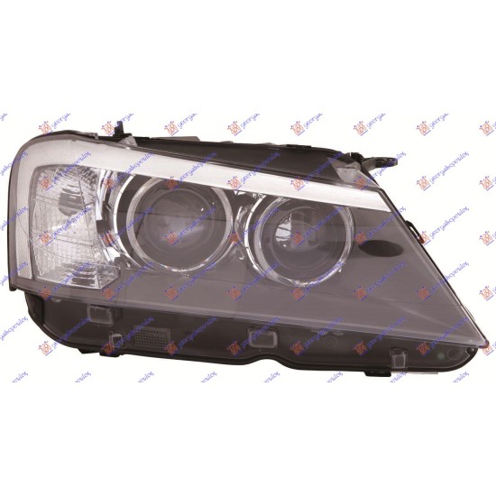 ΦΑΝΟΣ ΕΜΠΡΟΣ XENON ΜΕ ΦΩΣ ΗΜΕΡΑΣ LED (Ε) (DEPO) - Δεξιά