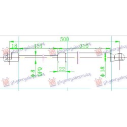 ΑΜΟΡΤΙΣΕΡ ΠΙΣΩ ΠΑΡΜΠΡΙΖ (500L-190N) ΑΜΟΡΤΙΣΕΡ ΠΙΣΩ ΠΑΡΜΠΡΙΖ (500L-190N)