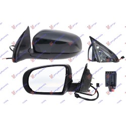 ΚΑΘΡΕΦΤΗΣ ΗΛΕΚΤΡΙΚΟΣ ΘΕΡΜΑΙΝΟΜΕΝΟΣ ΒΑΦΟΜΕΝΟΣ (ΜΑΚΡΥΑ ΝΤΙΖΑ) (Α ΠΟΙΟΤΗΤΑ) (CONVEX GLASS) - Αριστερά ΚΑΘΡΕΦΤΗΣ ΗΛΕΚΤΡΙΚΟΣ ΘΕΡΜΑΙΝΟΜΕΝΟΣ ΒΑΦΟΜΕΝΟΣ (ΜΑΚΡΥΑ ΝΤΙΖΑ) (Α ΠΟΙΟΤΗΤΑ) (CONVEX GLASS) - Αριστερά