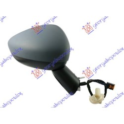 ΚΑΘΡΕΦΤΗΣ ΗΛΕΚΤΡΙΚΟΣ ΘΕΡΜΑΙΝΟΜΕΝΟΣ ΗΛΕΚΤΡΙΚΑ ΑΝΑΚΛΙΝΟΜΕΝΟΣ ΒΑΦΟΜΕΝΟΣ (ΜΕ ΦΛΑΣ & ΑΙΣΘΗΤΗΡΑ) (CONVEX GLASS) - Δεξιά