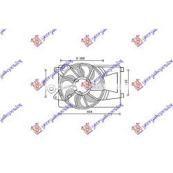 ΒΕΝΤΙΛΑΤΕΡ ΨΥΓΕΙΟΥ ΚΟΜΠΛΕ 1.4i 8V- (+A/C) ΒΕΝΤΙΛΑΤΕΡ ΨΥΓΕΙΟΥ ΚΟΜΠΛΕ 1.4i 8V- (+A/C)