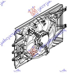 ΒΕΝΤΙΛΑΤΕΡ ΨΥΓΕΙΟΥ ΚΟΜΠΛΕ (-A/C) 0.9-1.4T.-1.3JTD ΒΕΝΤΙΛΑΤΕΡ ΨΥΓΕΙΟΥ ΚΟΜΠΛΕ (-A/C) 0.9-1.4T.-1.3JTD