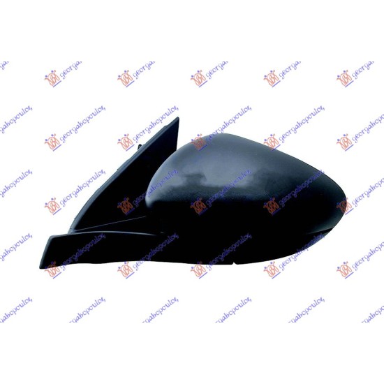 ΚΑΘΡΕΦΤΗΣ ΗΛΕΚΤΡΙΚΟΣ ΘΕΡΜΑΙΝΟΜΕΝΟΣ ΜΑΥΡΟΣ (CONVEX GLASS) - Αριστερά