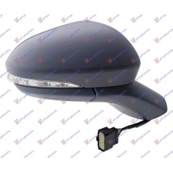 ΚΑΘΡΕΦΤΗΣ ΗΛΕΚΤΡΙΚΟΣ ΘΕΡΜΑΙΝΟΜΕΝΟΣ ΗΛΕΚΤΡΙΚΑ ΑΝΑΚΛΙΝΟΜΕΝΟΣ ΒΑΦΟΜΕΝΟΣ (ΦΛΑΣ & ΦΩΣ ΑΣΦΑΛΕΙΑΣ) (ASPHERICAL GLASS) - Δεξιά