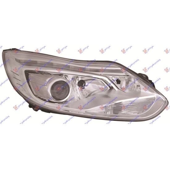 ΦΑΝΟΣ ΕΜΠΡΟΣ XENON ΜΕ ΦΩΣ ΗΜΕΡΑΣ LED (Ε) (DEPO) - Δεξιά