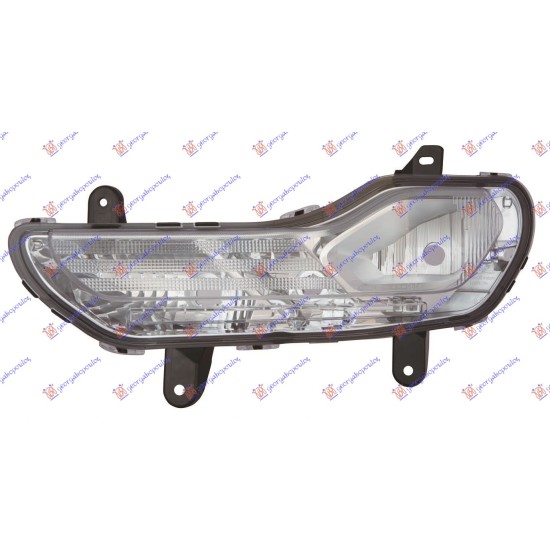 ΠΡΟΒΟΛΕΑΣ ΟΜΙΧΛΗΣ (H10/WY21W/W5W) (ΓΙΑ ΦΑΝΑΡΙΑ XENON) (E) (DEPO) - Αριστερά