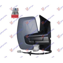 ΚΑΘΡΕΦΤΗΣ ΗΛΕΚΤΡΙΚΟΣ ΘΕΡΜΑΙΝΟΜΕΝΟΣ ΒΑΦΟΜΕΝΟΣ (ΜΕ ΦΛΑΣ & BLIS) (CONVEX GLASS) - Δεξιά