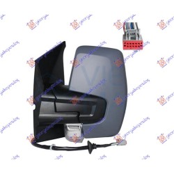 ΚΑΘΡΕΦΤΗΣ ΗΛΕΚΤΡΙΚΟΣ ΘΕΡΜΑΙΝΟΜΕΝΟΣ ΒΑΦΟΜΕΝΟΣ (ΜΕ ΦΛΑΣ & BLIS) (CONVEX GLASS) - Αριστερά