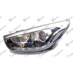 ΦΑΝΟΣ ΕΜΠΡΟΣ ΗΛΕΚΤΡΙΚΟΣ ΜΕ ΦΩΣ ΗΜΕΡΑΣ LED (Ε) (DEPO) - Αριστερά