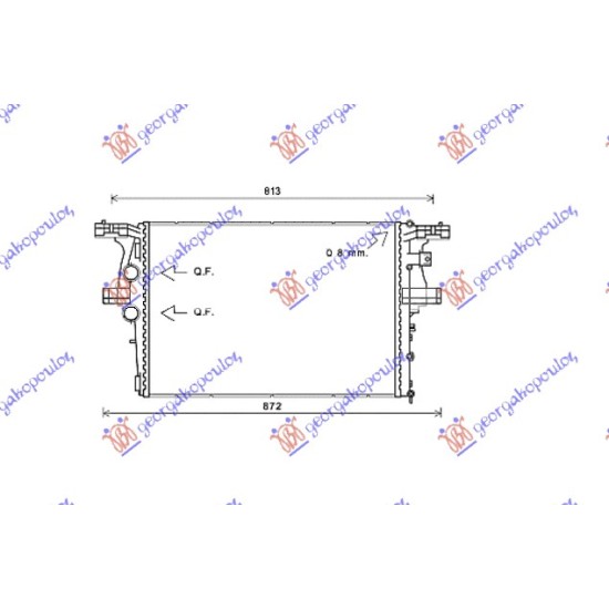 ΨΥΓΕΙΟ 2,3 Τ.D (63.8x43.9x38) M/A