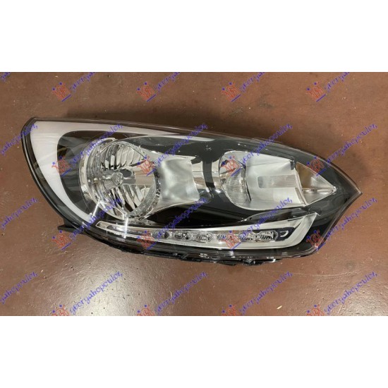 ΦΑΝΟΣ ΕΜΠΡΟΣ ΗΛΕΚΤΡΙΚΟΣ (H1/H7) (ΜΕ ΦΩΣ ΗΜΕΡΑΣ LED) (Γ) - Δεξιά