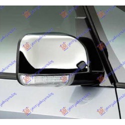 ΚΑΘΡΕΦΤΗΣ ΗΛΕΚΤΡΙΚΟΣ ΘΕΡΜΑΙΝΟΜΕΝΟΣ ΗΛΕΚΤΡΙΚΑ ΑΝΑΚΛΙΝΟΜΕΝΟΣ (ΜΕ ΦΛΑΣ) ΧΡΩΜΙΟ (CONVEX GLASS) - Δεξιά