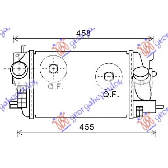 ΨΥΓΕΙΟ INTERCOOLER 1.3 CDTi (315x218x64)