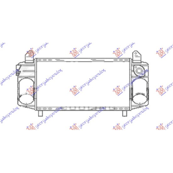 ΨΥΓΕΙΟ INTERCOOLER 1.2-1.4 TDi ΠΕΤΡΕΛΑΙΟ (280x130x40)