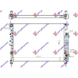 ΨΥΓΕΙΟ 2.2 TDCi ΑΥΤΟΜΑΤΟ ΠΕΤΡΕΛΑΙΟ (670x500x34) (KOYO)