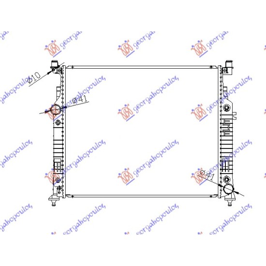 ΨΥΓΕΙΟ (ΟΛΑ) ΜΗΧΑΝΙΚΟ/AΥΤΟΜΑΤΟ +/- A/C (635Χ530) (KOYO)