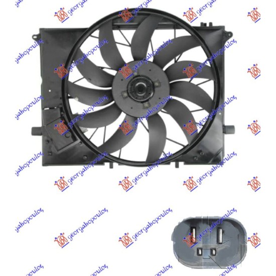 ΒΕΝΤΙΛΑΤΕΡ ΨΥΓΕΙΟΥ ΚΟΜΠΛΕ (530mm) (4PIN)