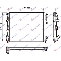 ΨΥΓEIO ΒΕΝΖΙΝΗ/ΠΕΤΡΕΛΑΙΟ (48x41)ΧΩΡΙΣ ΒΑΛΒΙΔΑ-ΜΕ ΣΩΛΗΝΑΚΙ (ΣΥΡΤΑΡΩΤΟ ΒΕΝΤΙΛΑΤΕΡ) (VALEO)