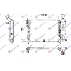 ΨΥΓΕΙΟ 1.0-1.1-1.4 ΒΕΝΖΙΝΗ (GTI) (390x320) (VALEO) ΨΥΓΕΙΟ 1.0-1.1-1.4 ΒΕΝΖΙΝΗ (GTI) (390x320) (VALEO)