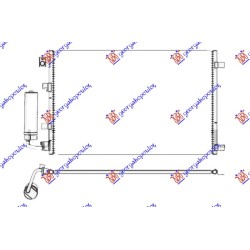 ΨΥΓΕΙΟ A/C 1.6 16V ΒΕΝΖΙΝΗ (643x377x16)