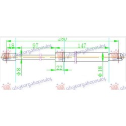 ΑΜΟΡΤΙΣΕΡ ΜΠΑΓΚΑΖ 4Π (280L-440N)