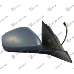 ΚΑΘΡΕΦΤΗΣ ΗΛΕΚΤΡΙΚΟΣ ΘΕΡΜΑΙΝΟΜΕΝΟΣ ΗΛΕΚΤΡΙΚΑ ΑΝΑΚΛΙΝΟΜΕΝΟΣ ΒΑΦΟΜΕΝΟΣ (ΜΕ ΑΙΣΘΗΤΗΡΑ) (CONVEX GLASS) - Δεξιά