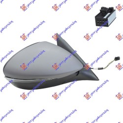 ΚΑΘΡΕΦΤΗΣ ΗΛΕΚΤΡΙΚΟΣ ΘΕΡΜΑΙΝΟΜΕΝΟΣ ΒΑΦΟΜΕΝΟΣ (ΜΕ ΦΛΑΣ & ΑΙΣΘΗΤΗΡΑ) (CONVEX GLASS) - Δεξιά