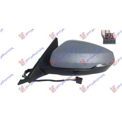 ΚΑΘΡΕΦΤΗΣ ΗΛΕΚΤΡΙΚΟΣ ΘΕΡΜΑΙΝΟΜΕΝΟΣ ΗΛΕΚΤΡΙΚΑ ΑΝΑΚΛΙΝΟΜΕΝΟΣ ΒΑΦΟΜΕΝΟΣ (ΜΕ ΦΛΑΣ) (Α ΠΟΙΟΤΗΤΑ) 8 PIN (ASPHERICAL GLASS) - Αριστερά