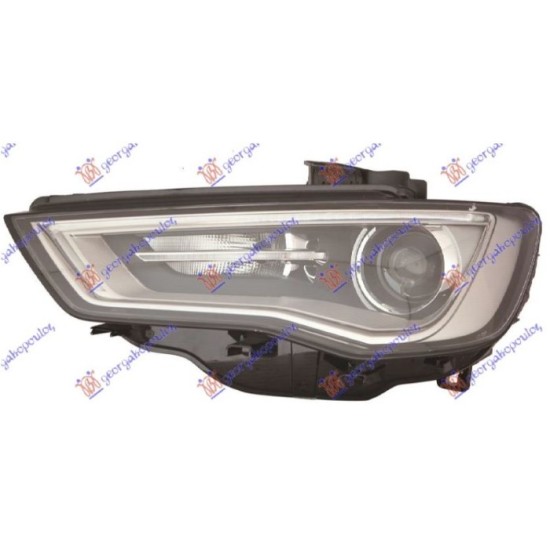 ΦΑΝΟΣ ΕΜΠΡΟΣ Bi-XENON ΜΕ ΦΩΣ ΗΜΕΡΑΣ LED ΓΚΡΙ ΑΝΟΙΧΤΟ (CABRIO) (Ε) (TYC) - Αριστερά