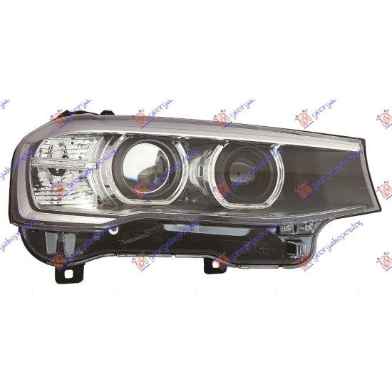 ΦΑΝΟΣ ΕΜΠΡΟΣ Bi-XENON ΜΕ ΦΩΣ ΗΜΕΡΑΣ LED (Ε) (DEPO) - Δεξιά
