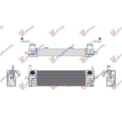 ΨΥΓΕΙΟ INTERCOOLER 2.0 ΠΕΤΡΕΛΑΙΟ (540x170x80) ΨΥΓΕΙΟ INTERCOOLER 2.0 ΠΕΤΡΕΛΑΙΟ (540x170x80)