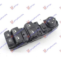 ΔΙΑΚΟΠΤΗΣ ΠΑΡΑΘΥΡΟΥ/ΚΑΘΡΕΦΤΩΝ ΕΜΠΡΟΣ (Κουρτίνα) (Τετραπλός) (6pin) - Αριστερά ΔΙΑΚΟΠΤΗΣ ΠΑΡΑΘΥΡΟΥ/ΚΑΘΡΕΦΤΩΝ ΕΜΠΡΟΣ (Κουρτίνα) (Τετραπλός) (6pin) - Αριστερά