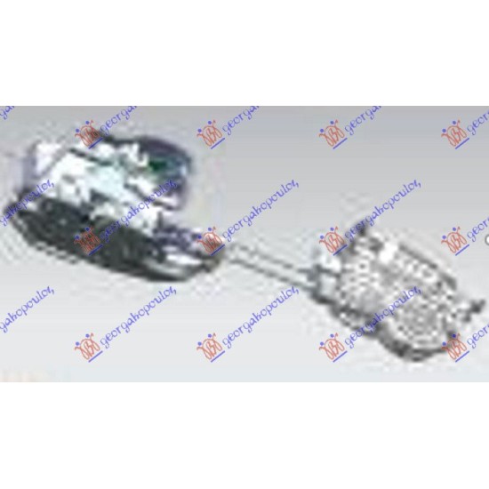 ΚΛΕΙΔΑΡΙΑ ΠΟΡΤΑΣ ΕΜΠΡΟΣ ΗΛΕΚΤΡΙΚΗ (F06) (SOFT CLOSE) (2+5pins) - Αριστερά