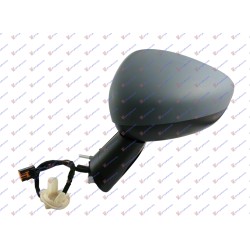 ΚΑΘΡΕΦΤΗΣ ΗΛΕΚΤΡΙΚΟΣ ΘΕΡΜΑΙΝΟΜΕΝΟΣ ΗΛΕΚΤΡΙΚΑ ΑΝΑΚΛΙΝΟΜΕΝΟΣ ΒΑΦΟΜΕΝΟΣ (ΜΕ ΦΛΑΣ) (CONVEX GLASS) - Αριστερά