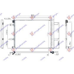 ΨΥΓΕΙΟ A/C 1.6 BlueHDi ΠΕΤΡΕΛΑΙΟ (606x429x16) ΨΥΓΕΙΟ A/C 1.6 BlueHDi ΠΕΤΡΕΛΑΙΟ (606x429x16)
