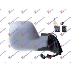 ΚΑΘΡΕΦΤΗΣ ΗΛΕΚΤΡΙΚΟΣ ΘΕΡΜΑΙΝΟΜΕΝΟΣ ΒΑΦΟΜΕΝΟΣ ΜΕ ΑΙΣΘΗΤΗΡΑ (5+2 PIN) (CONVEX GLASS) - Δεξιά