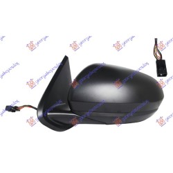 ΚΑΘΡΕΦΤΗΣ ΗΛΕΚΤΡΙΚΟΣ ΘΕΡΜΑΙΝΟΜΕΝΟΣ ΜΑΥΡΟΣ (ΜΕ BLIS) (7 PIN) (CONVEX GLASS) - Αριστερά