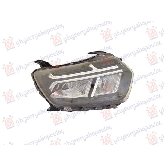 ΦΑΝΟΣ ΕΜΠΡΟΣ ΜΕ LED (LED/H1/LED) (E) (DEPO) - Αριστερά