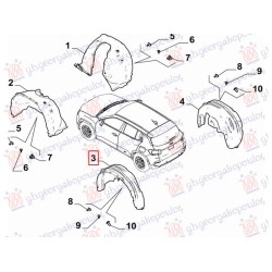 ΘΟΛΟΣ ΠΙΣΩ ΠΛΑΣΤΙΚΟΣ (Γ) - Αριστερά