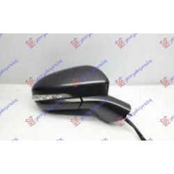 ΚΑΘΡΕΦΤΗΣ ΗΛΕΚΤΡΙΚΟΣ ΘΕΡΜΑΙΝΟΜΕΝΟΣ ΗΛΕΚΤΡΙΚΑ ΑΝΑΚΛΙΝΟΜΕΝΟΣ ΒΑΦΟΜΕΝΟΣ (ΜΕ ΦΛΑΣ & ΦΩΣ ΑΣΦΑΛΕΙΑΣ) ΜΑΥΡΗ ΒΑΣΗ (ASPHERICAL GLASS) - Δεξιά